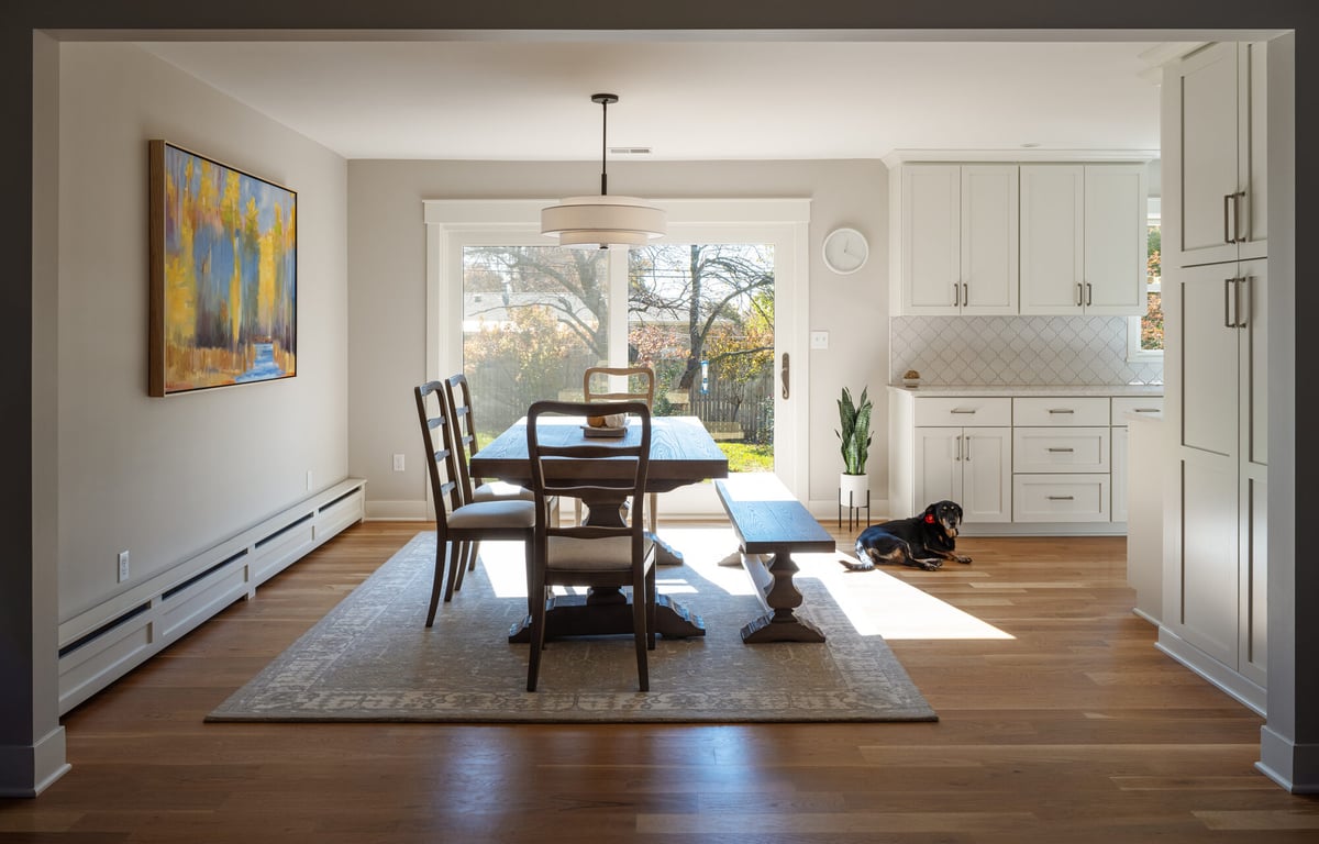 dining-area-open-to-kitchen-with-wood-flooring-omaha-ne-optimized