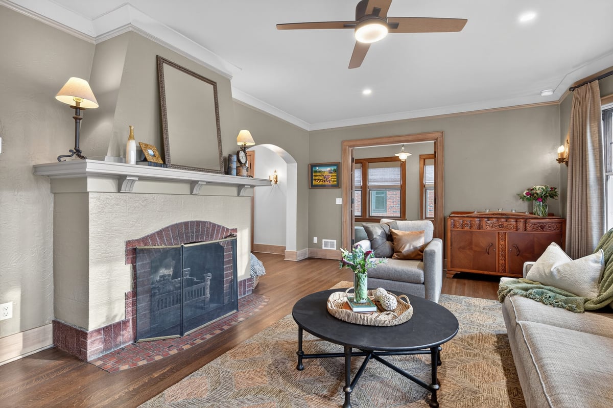living-room-with-fireplace-and-antique-mantel-omaha-ne-optimized